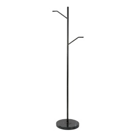 Wieszak Stojący Marble Tree 160 cm – Czarny Metal i Marmur | Coco Maison