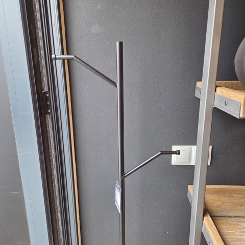 Wieszak Stojący Marble Tree 160 cm – Czarny Metal i Marmur | Coco Maison