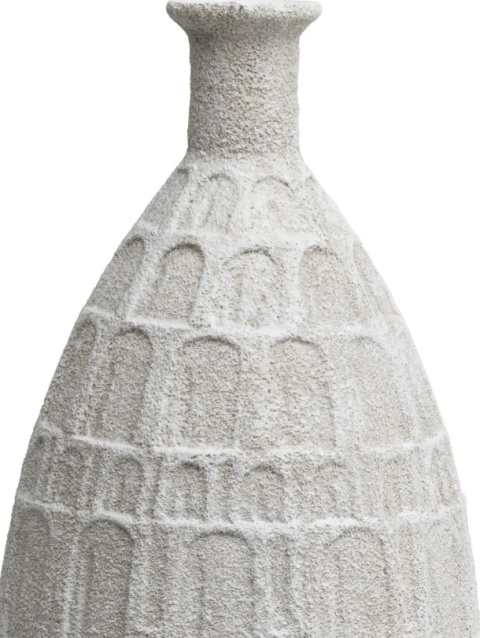 Wazon Podłogowy Dora 63 cm – Biały, Wydłużony | COCOmaison