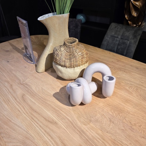 Waza/ wazon Ręcznie Robiona Anderson 23 cm – Styl Vintage / Raisin Wave