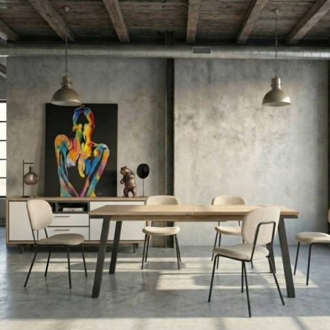 Obraz Akrylowy na Płótnie "Pop-Artowa Defragmentacja" – Kobieta w Pasach 120x140 cm