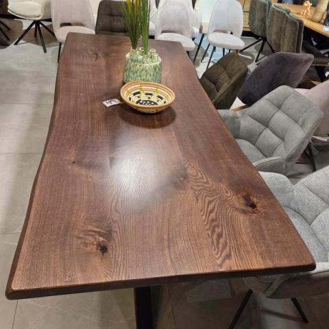 Stół Jadalniany Massivo – Lity Dąb 5 cm (Noga Pająk)