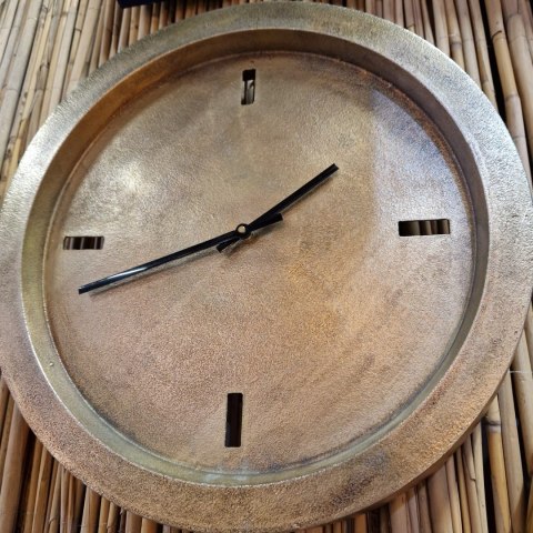 Zegar Ścienny Alfie S Złoty - Coco Maison