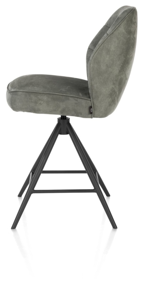 [na zamówienie] Hoker Obrotowy Bell 68 cm – Oliwkowa Mikrofibra Calabria, Sprężyny Kieszeniowe