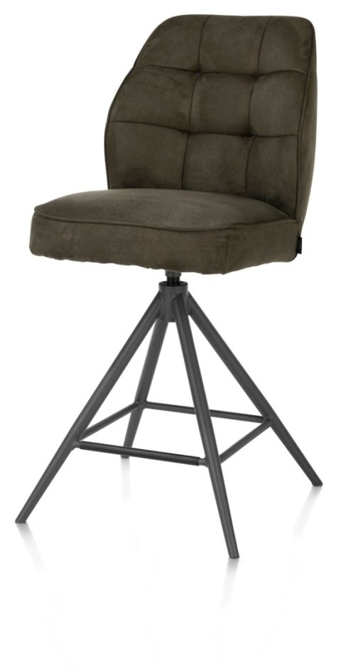 [na zamówienie] Hoker Obrotowy Bell 68 cm – Zielona Mikrofibra Mosgroen, Sprężyny Kieszeniowe