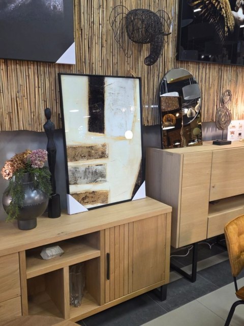 Abstrakcyjny Panel Ścienny/ Obraz COCO maison Stripes - 100x70 cm