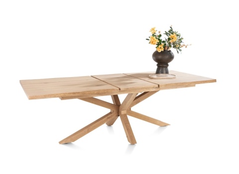 [K, od ręki] Stół rozkładany Nyborg/ Metalox Henders& Hazel 190-240 cm dąb organiczna krawędź