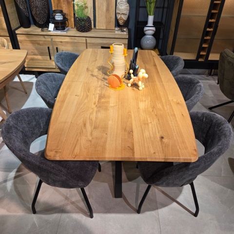 Krzesło Obrotowe Habufa Haamstede – Tkanina Szenilowa Livigno Antracyt