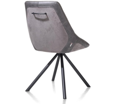 Krzesło do Jadalni Arven Antracyt– Tkanina Savannah/Pala | XOOON