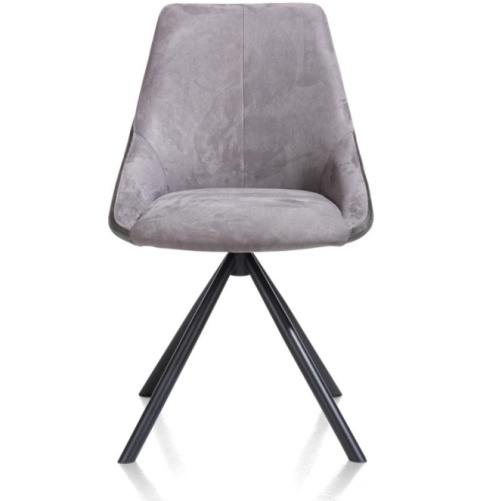 Krzesło do Jadalni Arven Antracyt– Tkanina Savannah/Pala | XOOON