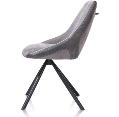 Krzesło do Jadalni Arven Antracyt– Tkanina Savannah/Pala | XOOON