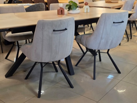 Krzesło do jadalni Thomas (Light Grey) marki Habufa