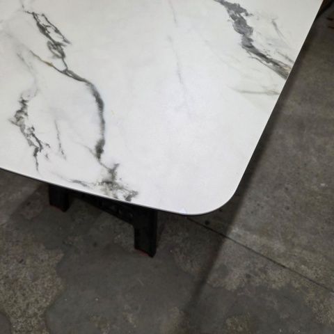 [M, Defekt #1] Stół Henders& Hazel Vegas 170+ 60 x 100 cm ceramika na szkle hartowanym