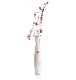 Średnia Waza Dekoracyjna COCO maison Milou – Biała, 65 cm