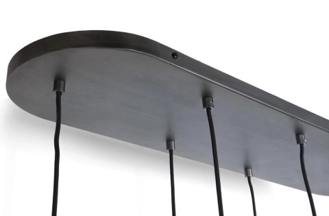 Nowoczesna Lampa Wisząca COCO maison Boris - 7 Punktów Świetlnych, Szara