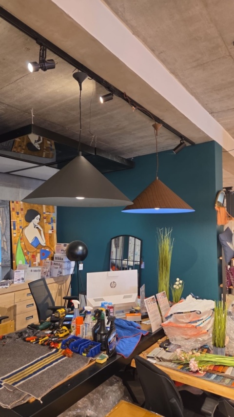 Lampa Wisząca Daan 82 cm – Czarny Mat | COCO maison