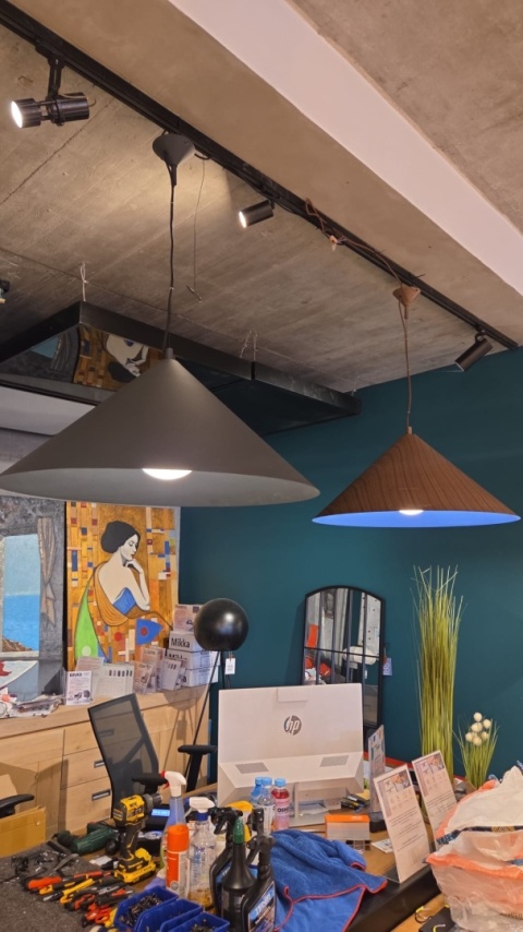 Lampa Wisząca Daan 82 cm – Czarny Mat | COCO maison