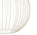 Lampa Wisząca COCO maison Jax – Taupe/Beige, Druciana Konstrukcja (200 cm)