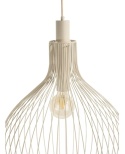 Lampa Wisząca COCO maison Jax – Taupe/Beige, Druciana Konstrukcja (200 cm)