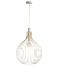 Lampa Wisząca COCO maison Jax – Taupe/Beige, Druciana Konstrukcja (200 cm)