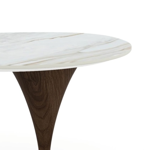 Designerski Stolik Kawowy COCO maison Montana – Blat ze Spieku Palisandro, 139 cm