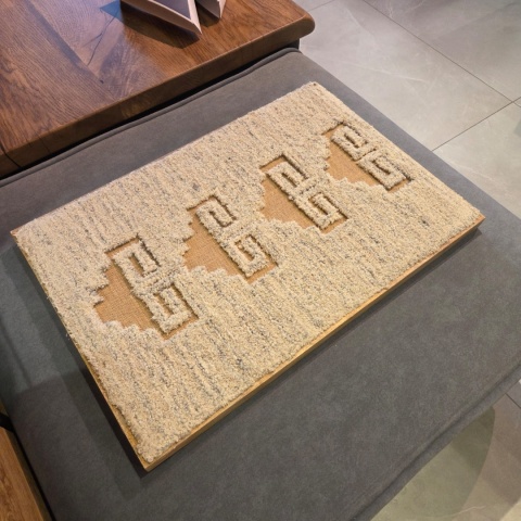 Tekstylny Obraz COCO maison Kaya – Wełna, Juta i Bawełna, 40x60 cm