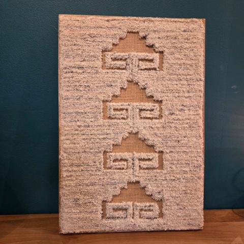 Tekstylny Obraz COCO maison Kaya – Wełna, Juta i Bawełna, 40x60 cm