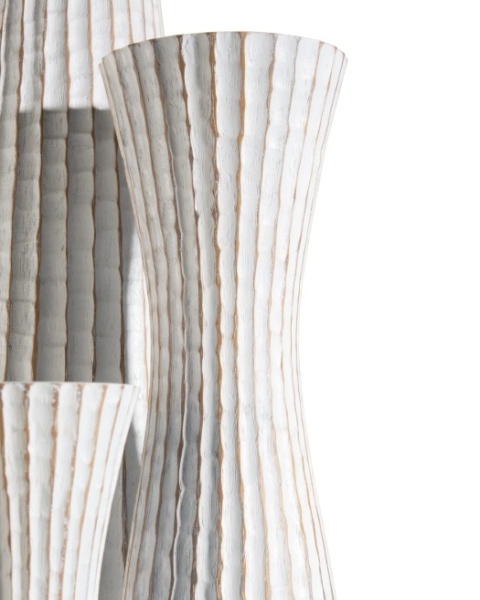 Mała Waza Dekoracyjna COCO maison Milou – Biała, 65 cm