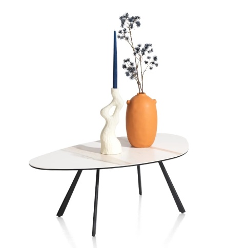 Zestaw stolików kawowych MONTELLO – White Ceramic / XOOON