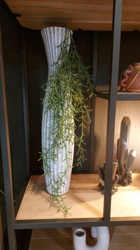 Średnia Waza Dekoracyjna COCO maison Milou – Biała, 65 cm