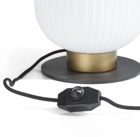 Stylowa Lampa Stołowa COCO maison David - Vintage Gold & White