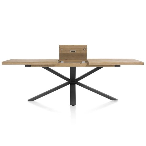 [T, do ręki] Stół Henders& Hazel Metalox centralna noga pająk 160+ 50 x 100 cm