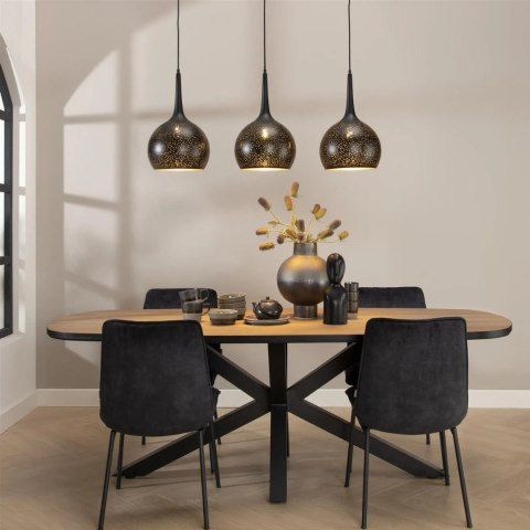 [K] Lampa wisząca potrójna ARJEN COCO Maison