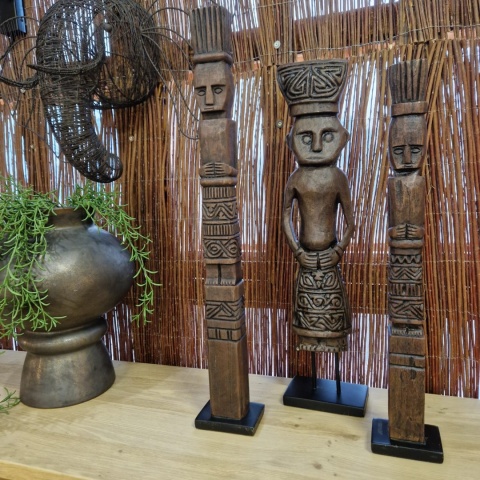 Figurka Dekoracyjna MILAN 68 cm – Styl Etniczny – COCO maison