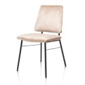 Krzesło Jadalniane FAAS / FAUSTO - Aksamit Karese Camel