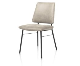 Krzesło Jadalniane FAAS / FAUSTO - Mikroskóra Taurus Koniak