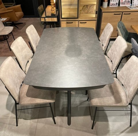 Krzesło Jadalniane FAAS / FAUSTO - Mikroskóra Taurus Koniak