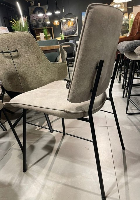 Krzesło Jadalniane FAAS / FAUSTO - Mikroskóra Taurus Koniak