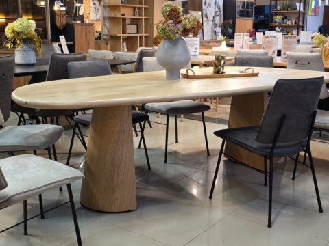 Krzesło Jadalniane FAAS / FAUSTO - Mikroskóra Taurus Koniak