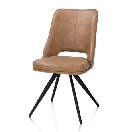 Krzesło obrotowe IAN Koniak– Henders & Hazel – Mikrofibra Pala