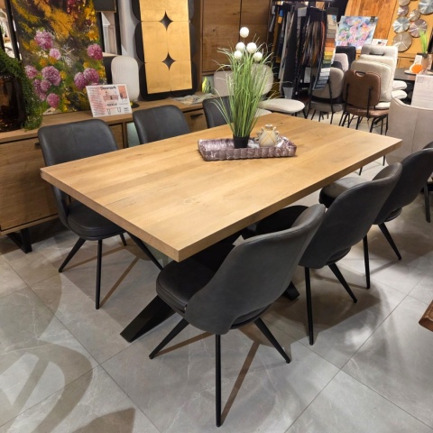 Krzesło obrotowe IAN Antracyt– Henders & Hazel – Mikrofibra Pala