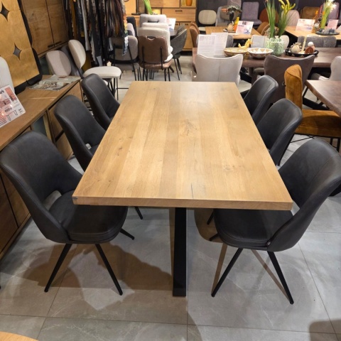 Krzesło obrotowe IAN Antracyt– Henders & Hazel – Mikrofibra Pala