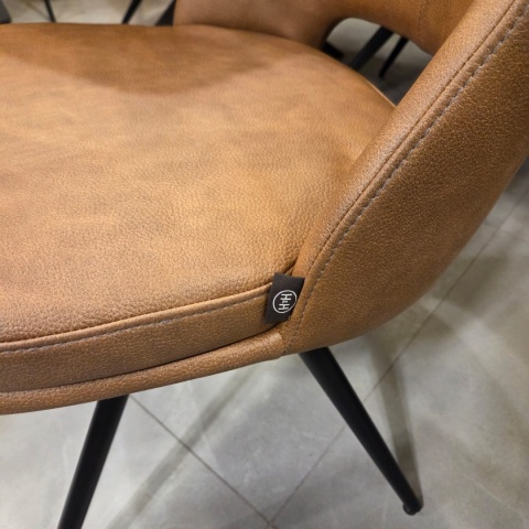 Krzesło obrotowe IAN Koniak– Henders & Hazel – Mikrofibra Pala