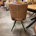 Krzesło obrotowe IAN Koniak– Henders & Hazel – Mikrofibra Pala