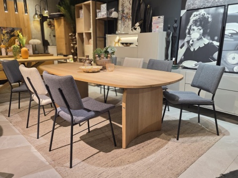 Krzesło Xooon Tatum Jasna plecionka