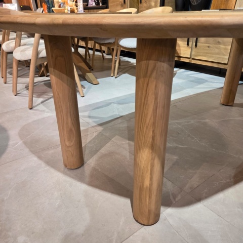 [K, od ręki] Stół Jadalniany AZULO 210 cm – Massief Eiken / Natural Sand