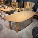 [K, od ręki] Stół Jadalniany AZULO 210 cm – Massief Eiken / Natural Sand