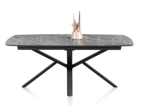 (M, od ręki) Stół Rozkładany PALACE 190-250 cm – Light Grey Marble / HPL jasnoszary