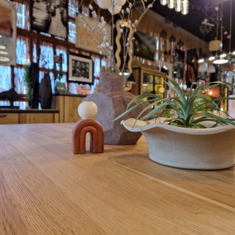 Misa Dekoracyjna Coco Maison WAVE - Taupe / Beige / Ceramika