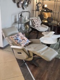 [R, od ręki] Fotel Relax Stelvio – Skóra Naturalna Maine Taupe – 3 Silniki – Akumulator